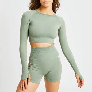AYBL Balance V2 Seamless Long Sleeve Crop Top